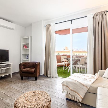 Malaga Center Flat Beach & Terrace Esterno foto