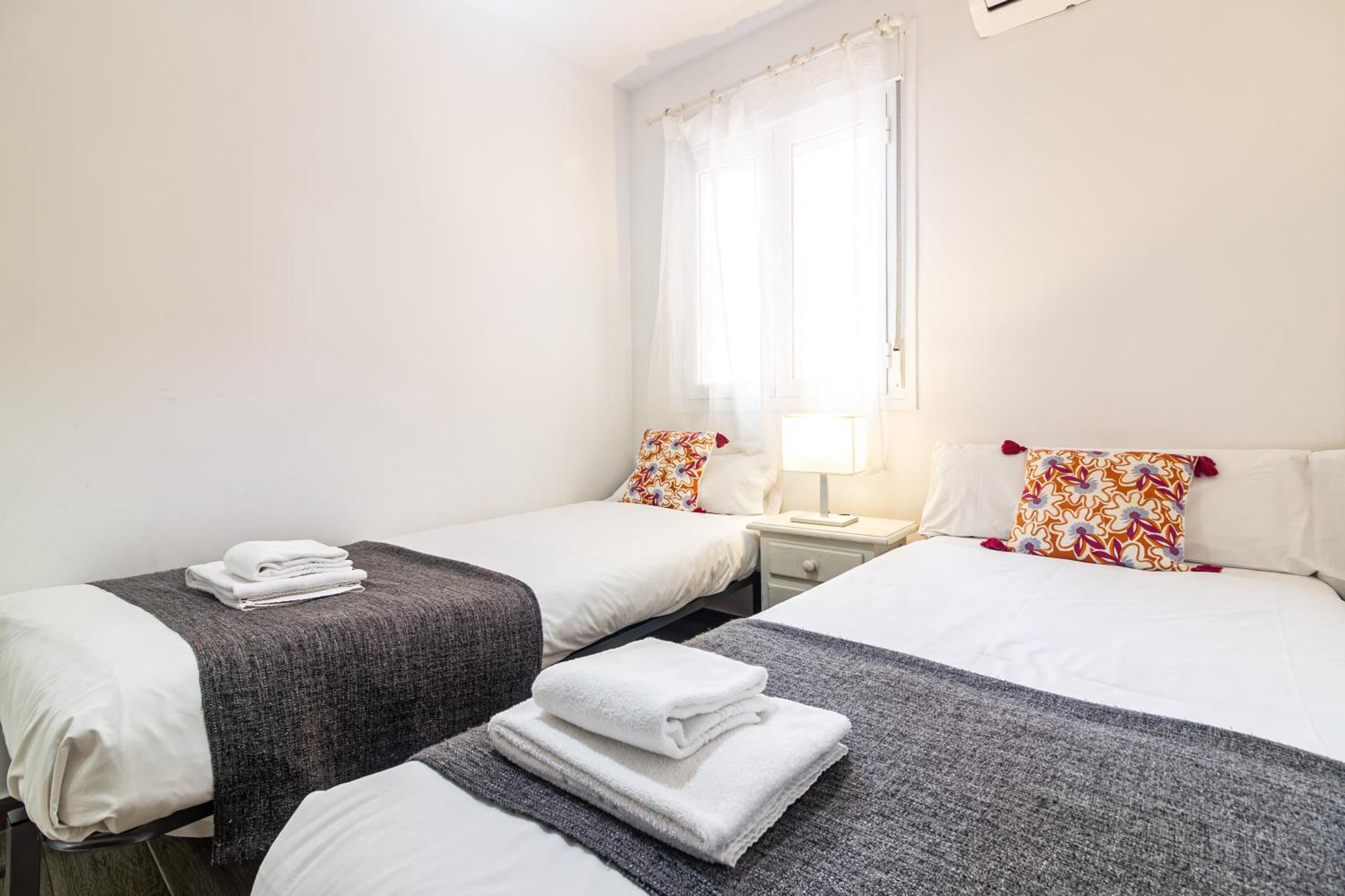 Malaga Center Flat Beach & Terrace Esterno foto